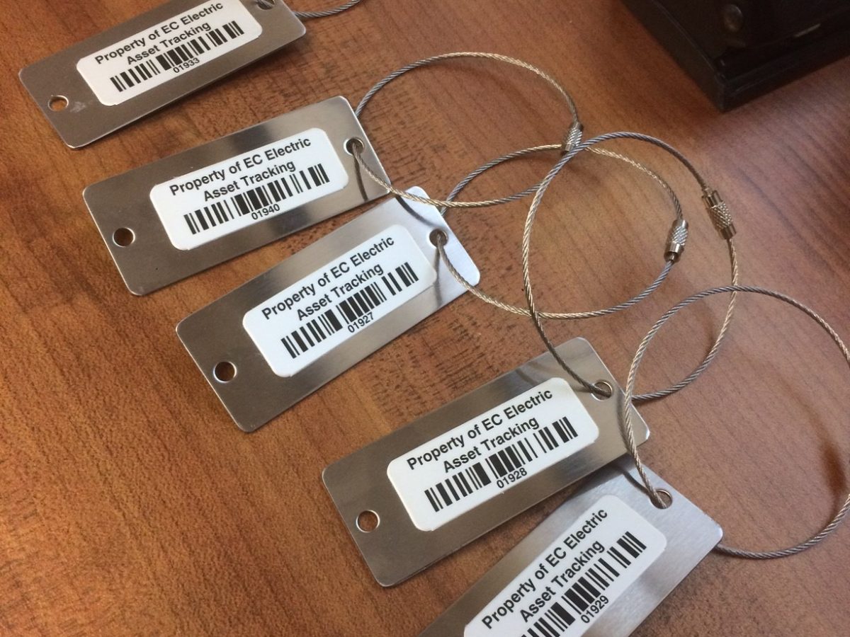 Keychains with bar-codes