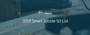 Smart Jobsite 50 List, Built Worlds 2019