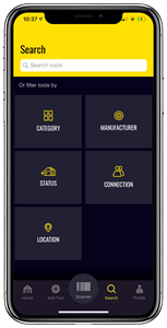 Tool Inventory Mobile Search