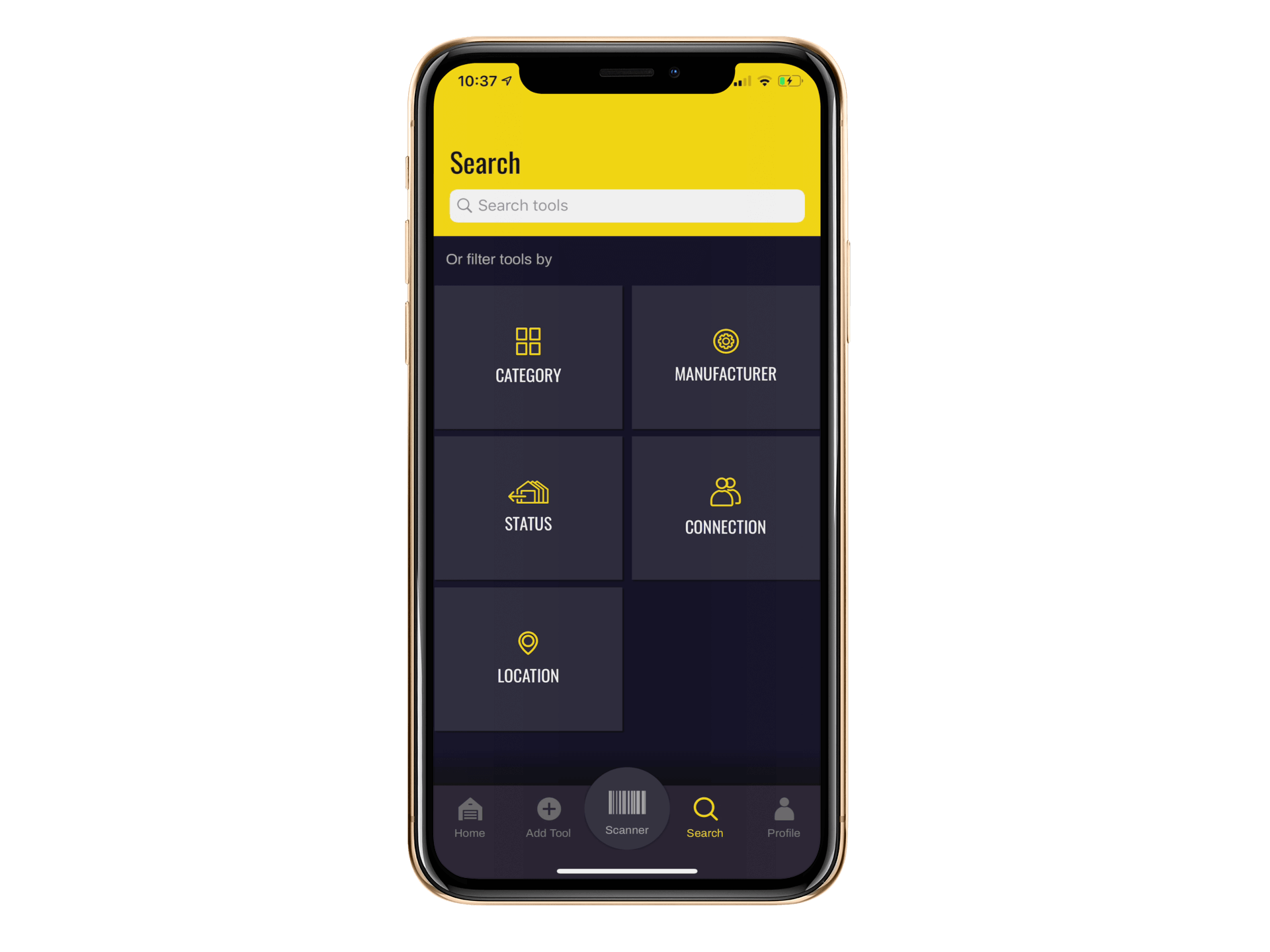 Tool Inventory Mobile Search