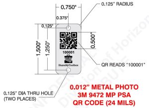 Asset Tag Label