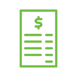 Costing and billing reports icon
