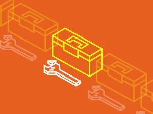 asset tracking showing toolboxes with tools