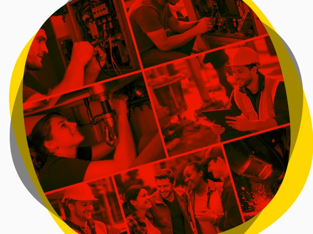 Tools for Success Scholarship 2026 showing a collage of apprentice workers